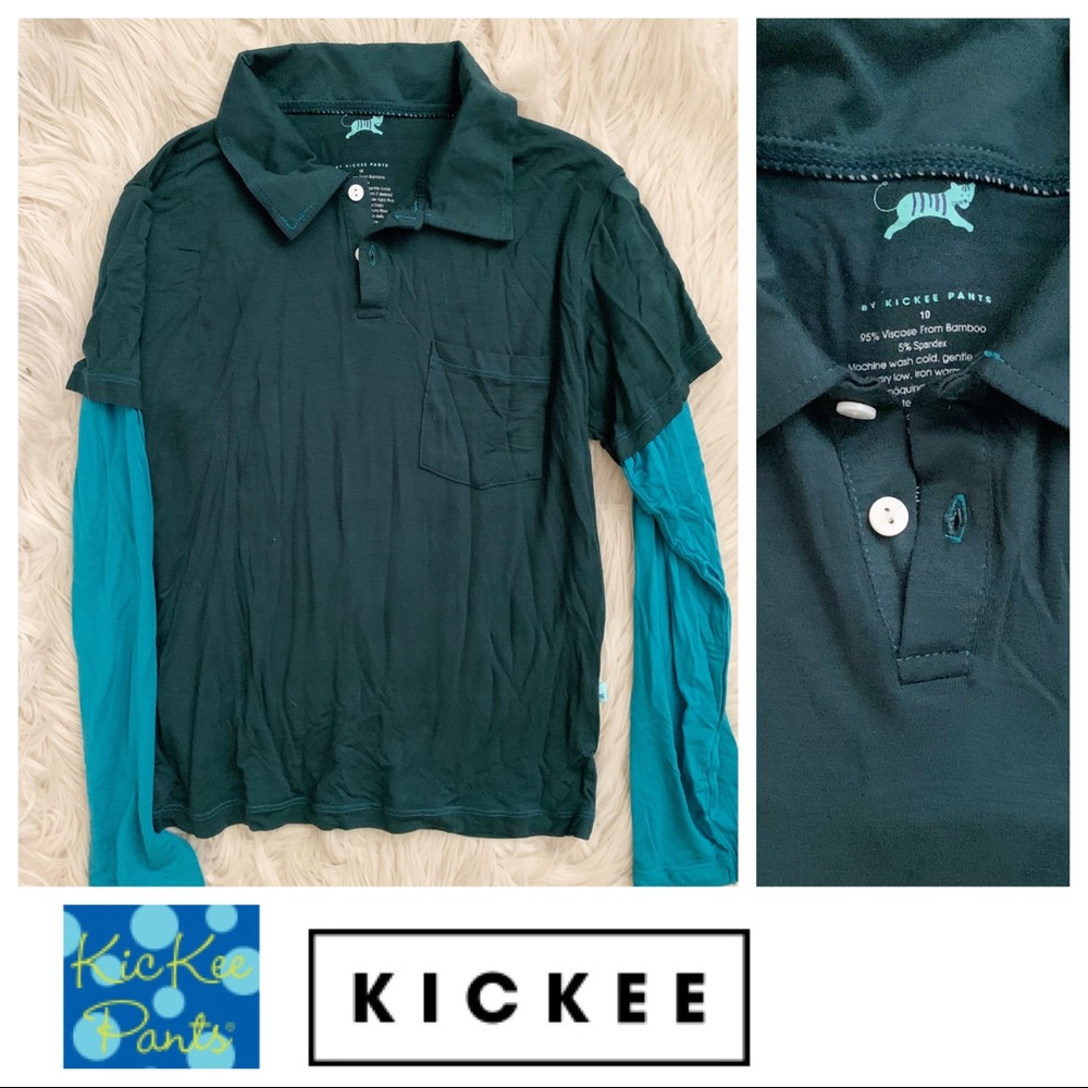 KicKee Pants Polo Shirt (Forest Green)